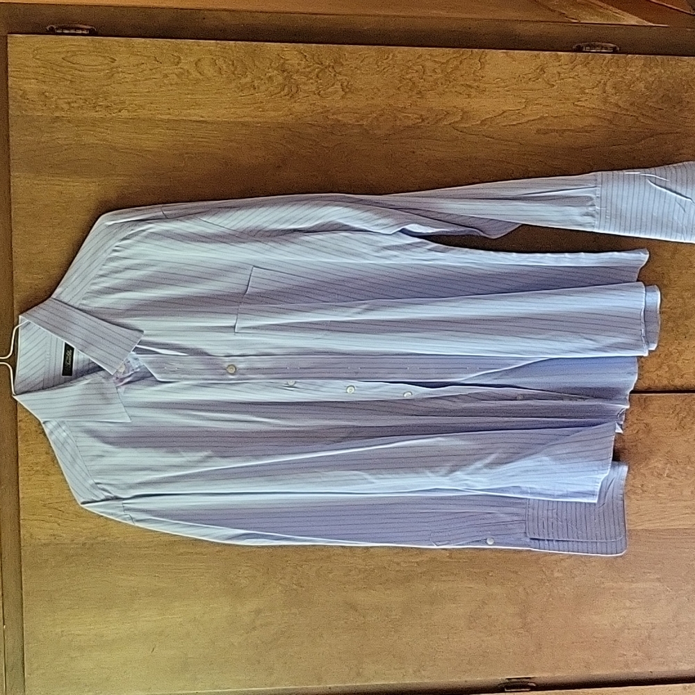Mens Button Down long sleeve dress shirt.